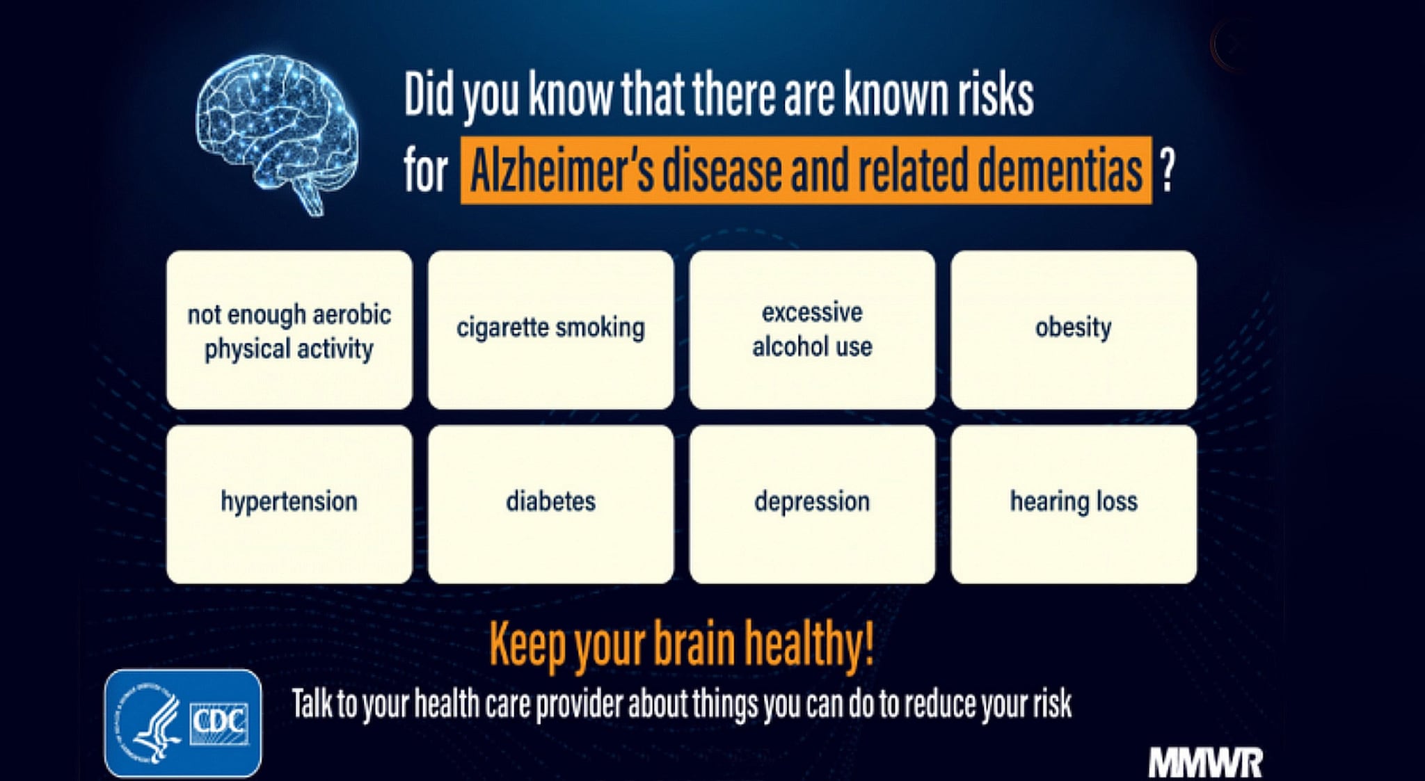 picture with dementia risk factors