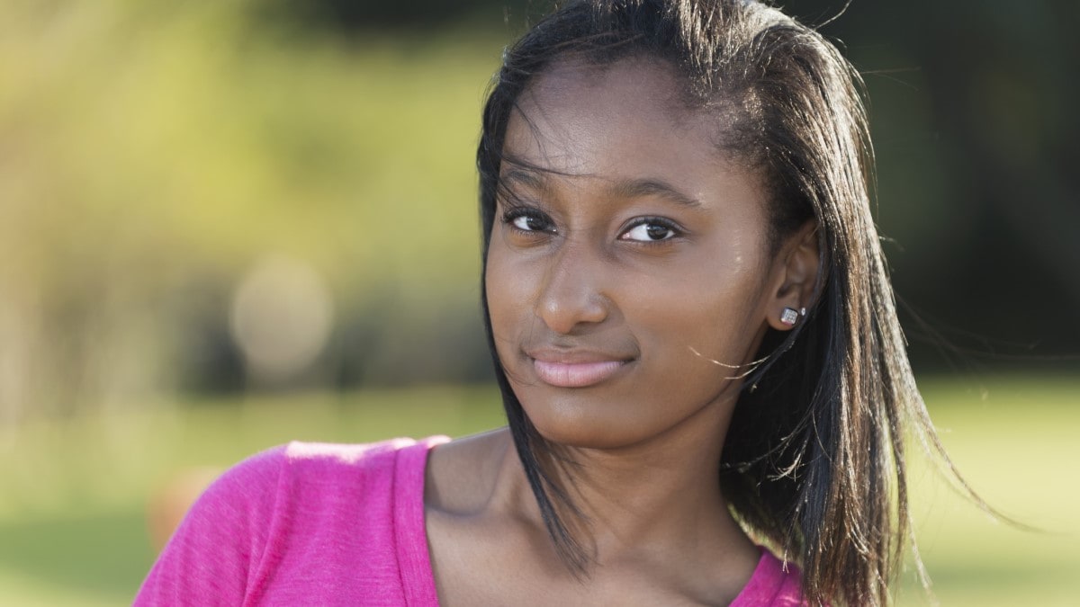 Photo of a young woman