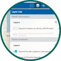 STEP 2 - Explore layer list.