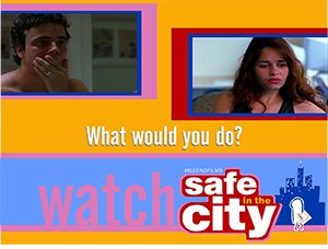 Safe in the City - What Would You Do? (Poster)