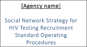 social network strategy - standard operating procedures