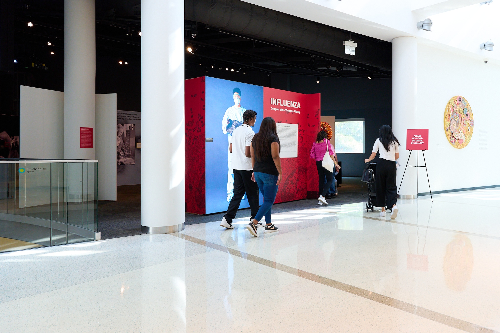 People visiting the David J. Sencer CDC Museum