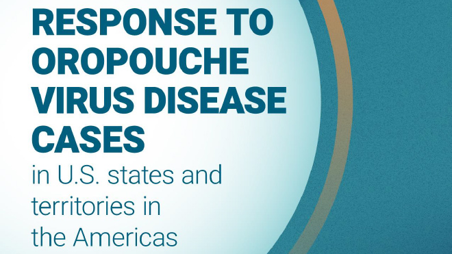 Response to Oropouche Virus Disease Cases in U.S. States and Territories in the Americas PDF cover page.