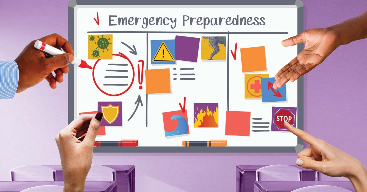 School Preparedness graphic for decoration