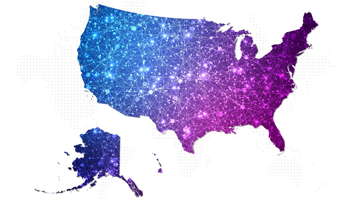 Map of the United States