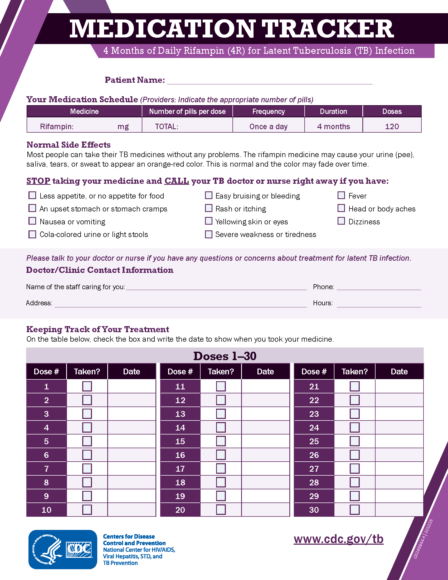 4R Medication Tracker