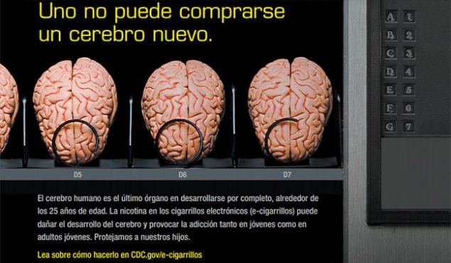 Anuncio impreso “Nuevo cerebro”