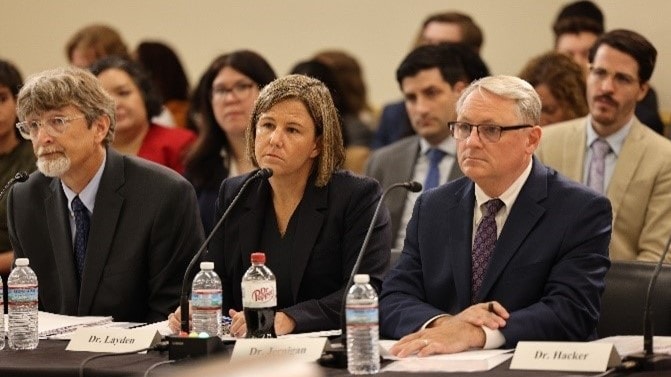 cdc officials testifying before congress